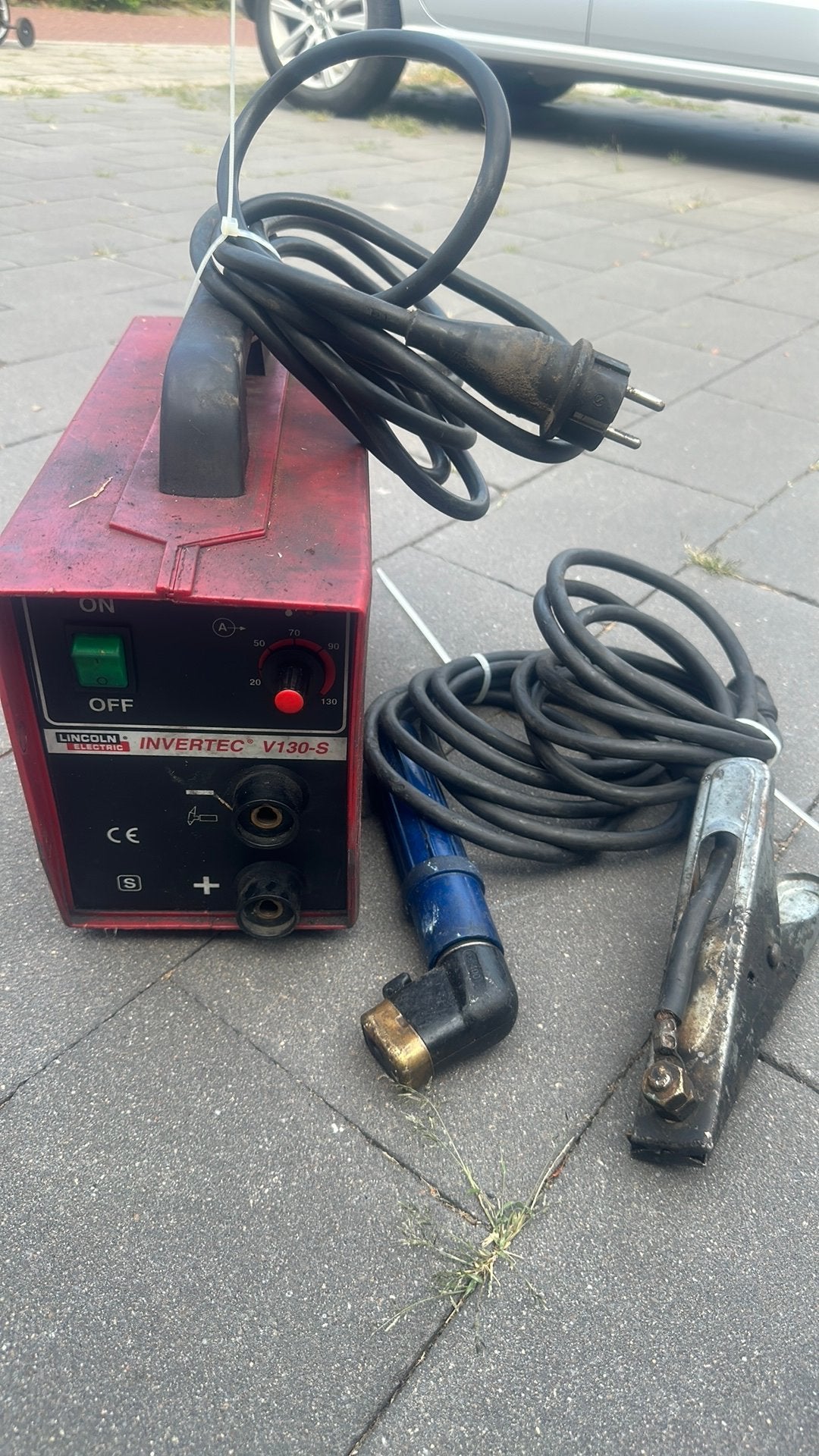 LINCOLN electric INVERTEC V130-S, Doe-het-zelf en Verbouw, Ophalen, Zo goed als nieuw, 250 ampère of meer, Overige typen