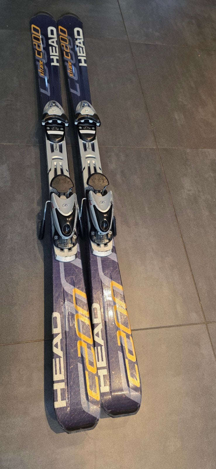 Head C200 Ski's met Tyrolia S100 bindingen, Ophalen, 140 tot 160 cm, Gebruikt, Skiën