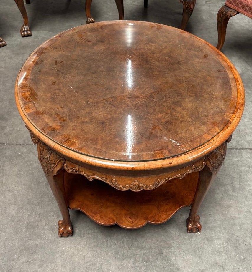 Salontafel rond, Ophalen