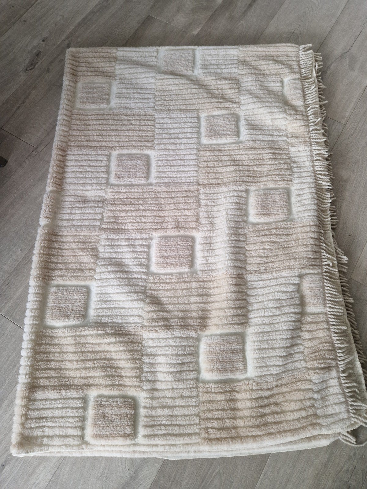bedsprei, Ophalen of Verzenden, Tweepersoons, Beige