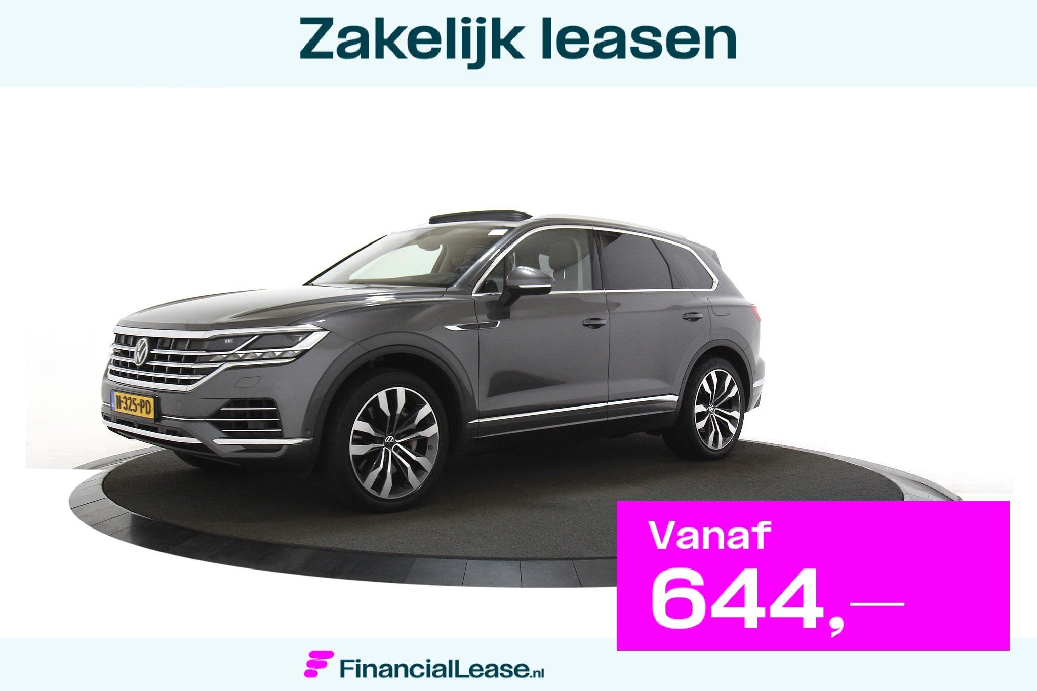 Volkswagen Touareg 3.0 TSi eHybrid 4MOTION Pano Trekhaak Lee, Automaat, Gebruikt, Euro 6, 2327 kg