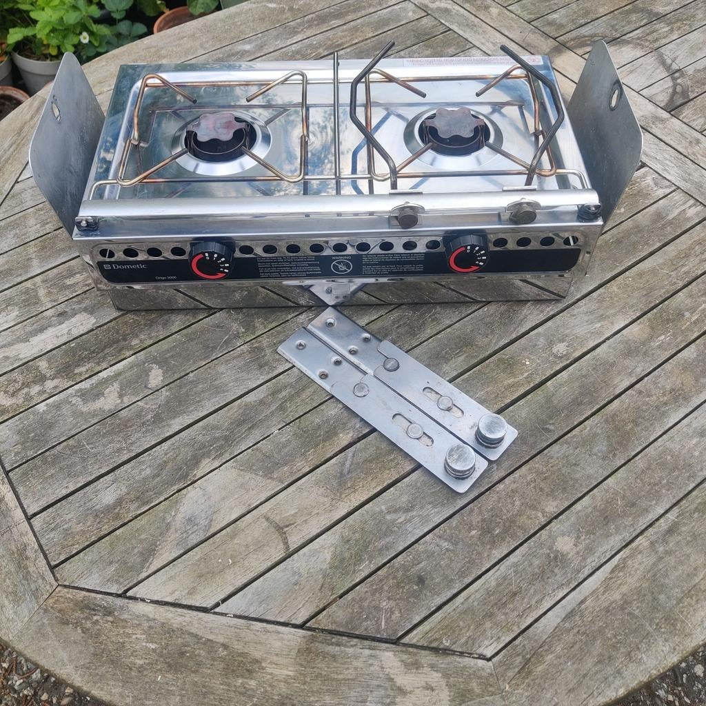 Origo 3000 spiritus kooktoestel met cardanische ophanging, Ophalen of Verzenden, Zo goed als nieuw, Kombuis en Sanitair, Zeilboot of Motorboot