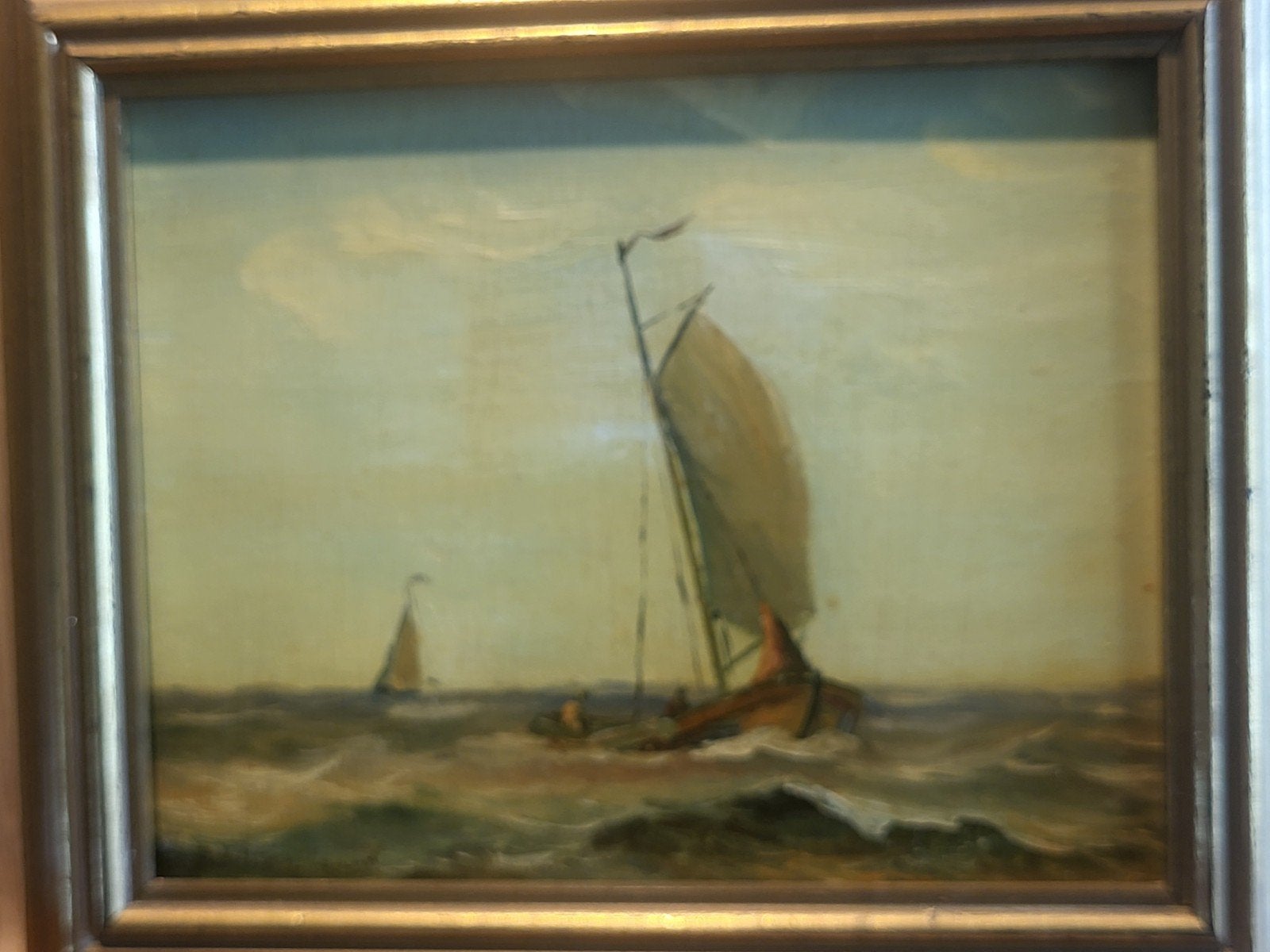 zeegezicht van Barend Moerel, Ophalen of Verzenden