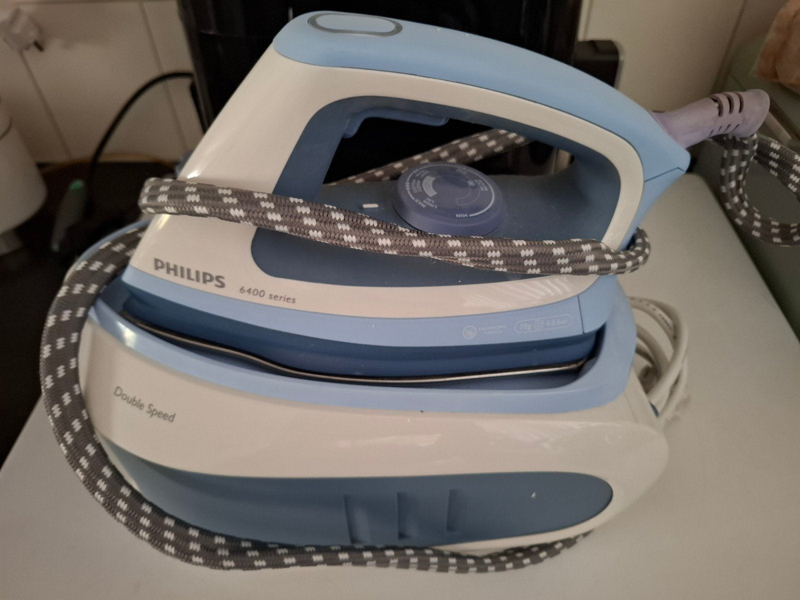 Philips 6400 Series Stoomstrijkijzer, Ophalen of Verzenden, Gebruikt, Strijkijzer met snoer