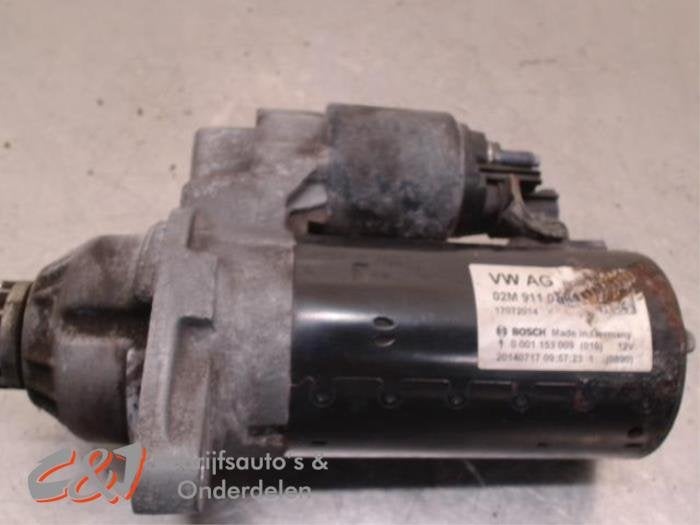 Startmotor van een Volkswagen Transporter, Gebruikt, -, Volkswagen, -