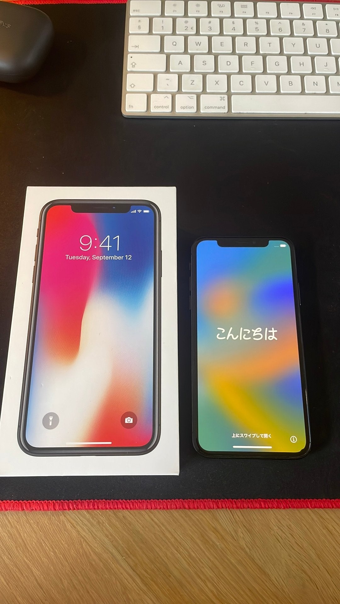 Apple iphone x 64 GB incl doos, Ophalen of Verzenden, Zo goed als nieuw, Zwart, 64 GB