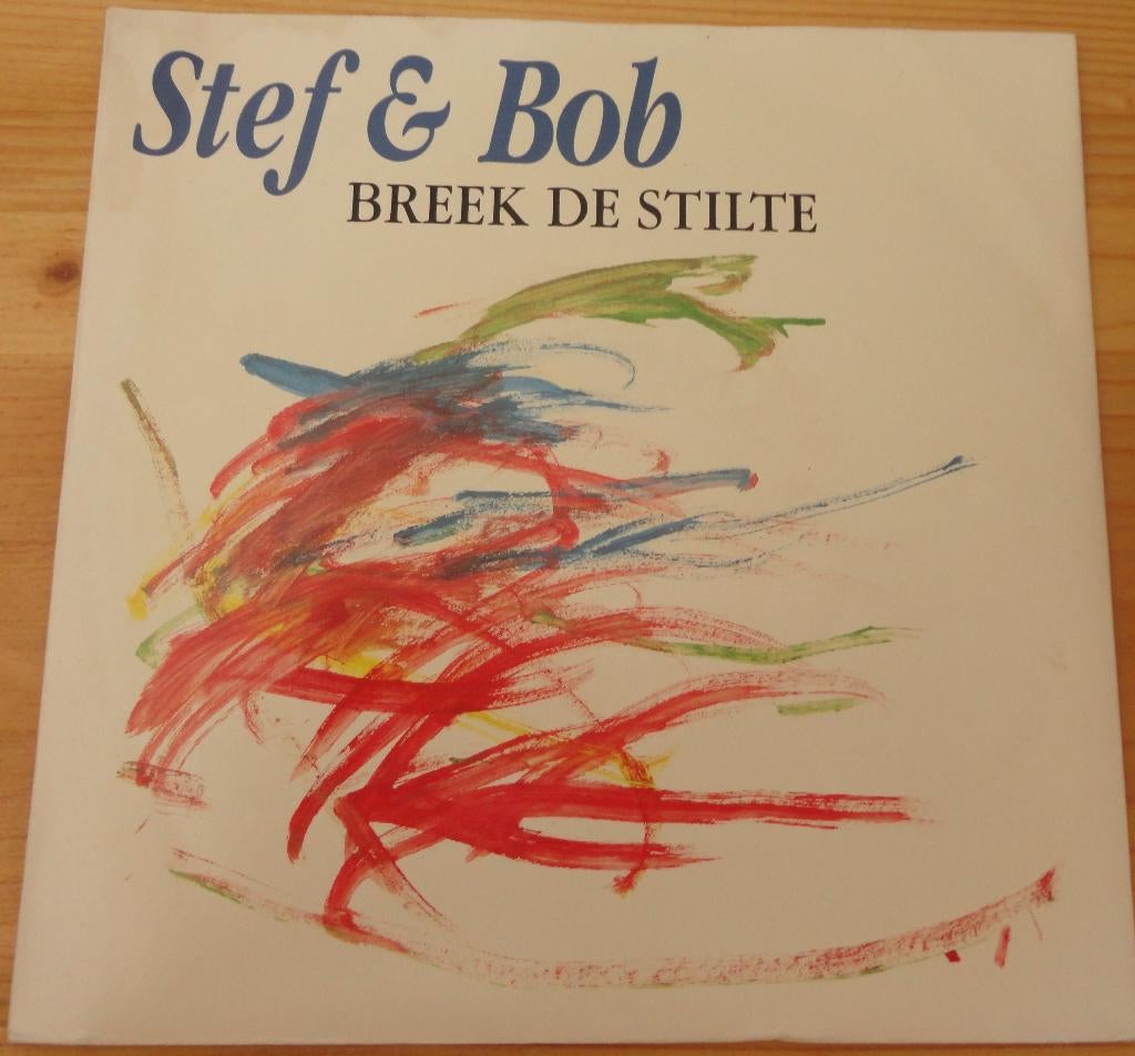 Stef & Bob > Breek de stilte, Gebruikt, Overige genres, 7 inch, Single