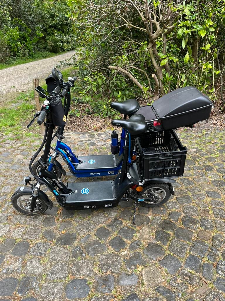 SFM Oliver Elektrische Step 2x. SAMEN:, Fietsen en Brommers, Ophalen, Gebruikt, Elektrisch, Overige merken