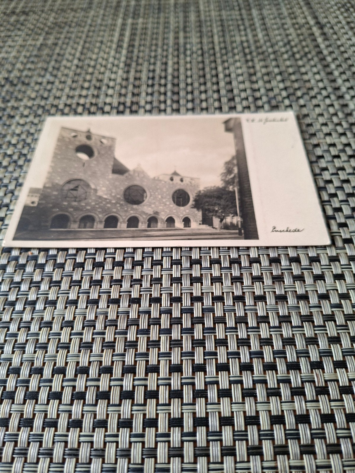 Enschede R.K. St. Jacobuskerk 1936, Verzamelen, Ophalen of Verzenden, 1920 tot 1940, Gelopen, Overijssel