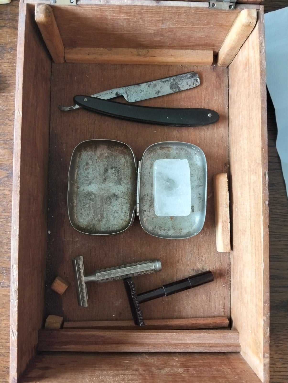 Vintage Scheerset, Antiek en Kunst, Ophalen of Verzenden