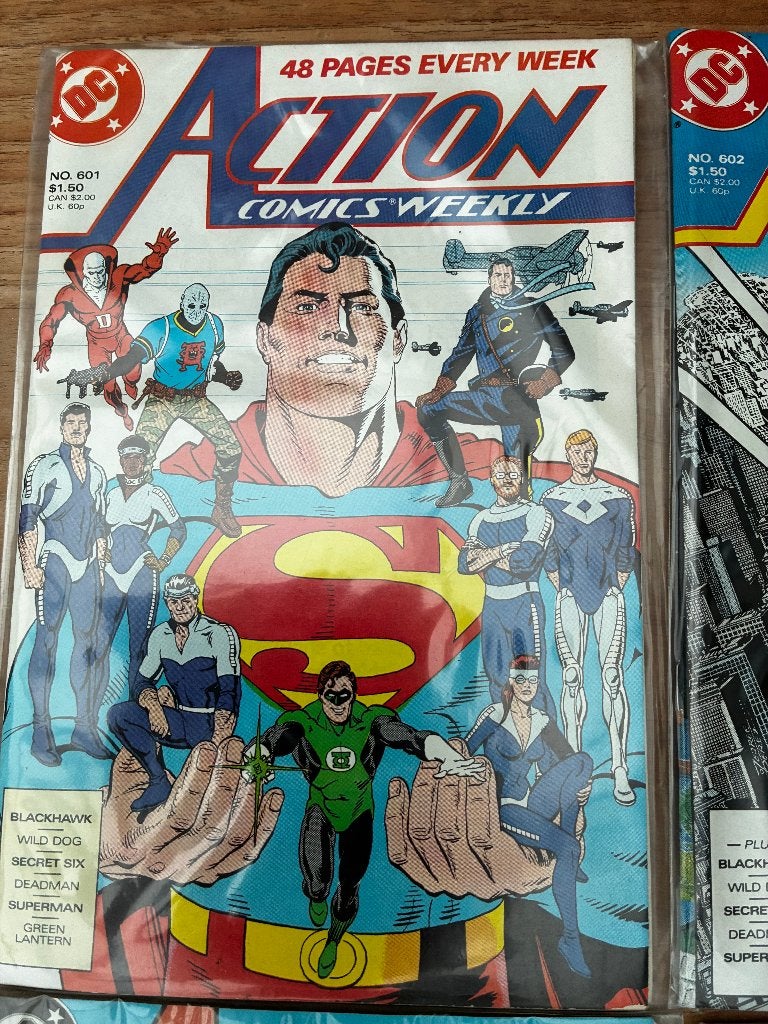 Action comics 601 t/m 620, Boeken, Eén comic, Ophalen of Verzenden, Zo goed als nieuw, Amerika