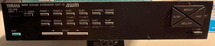 Yamaha AWM Sound Expander EMT-10 midi, Muziek en Instrumenten, Ophalen of Verzenden, Gebruikt, Yamaha