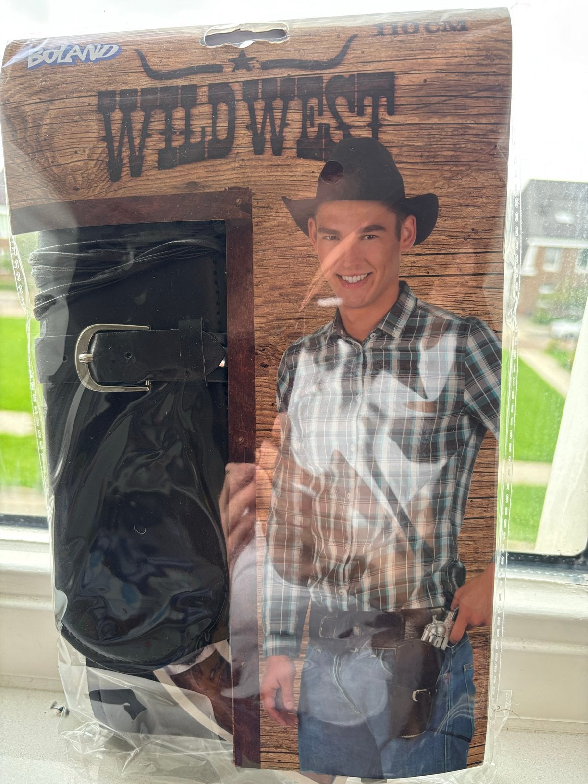 Wild West Cowboy Kostuum Accessoires Set, Ophalen of Verzenden, Nieuw, Kostuum, Overige