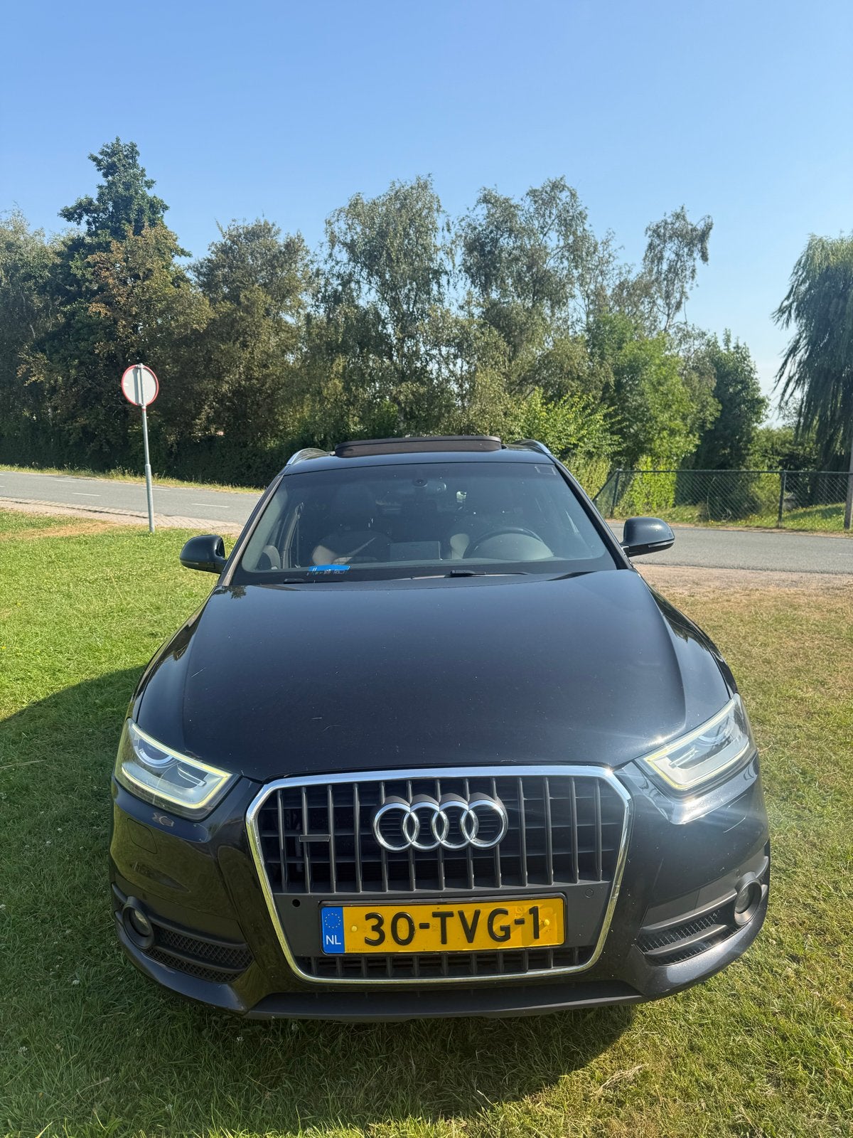 Audi Q3 2.0TFSI Quattro 155KW S-tron 2012 Zwart, Auto's, Audi, 4 cilinders, Zwart, Origineel Nederlands, Vierwielaandrijving