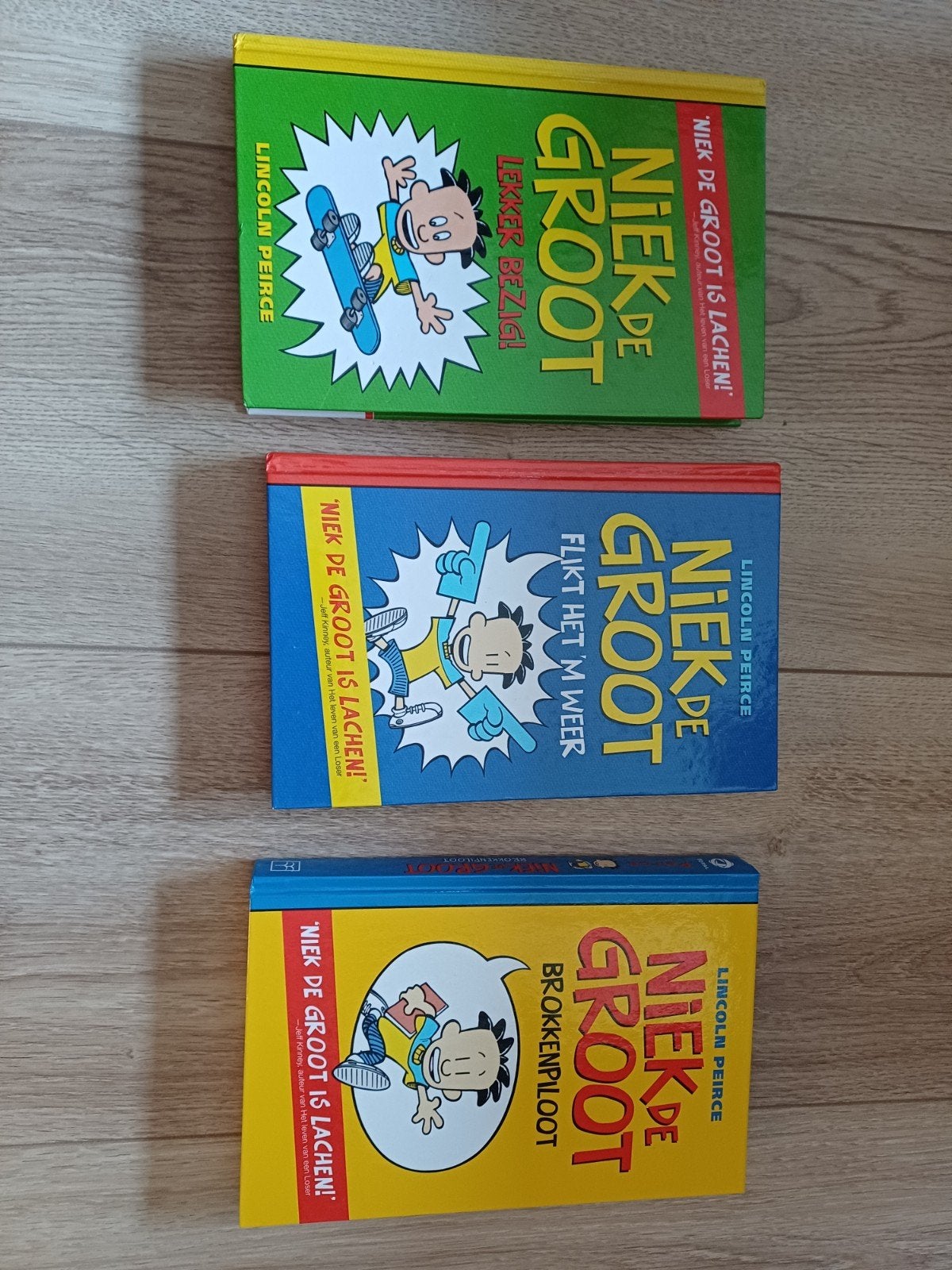 Niek de Groot boeken set - 3 delen, Ophalen of Verzenden, Gelezen, Lincoln Peirce, Fictie