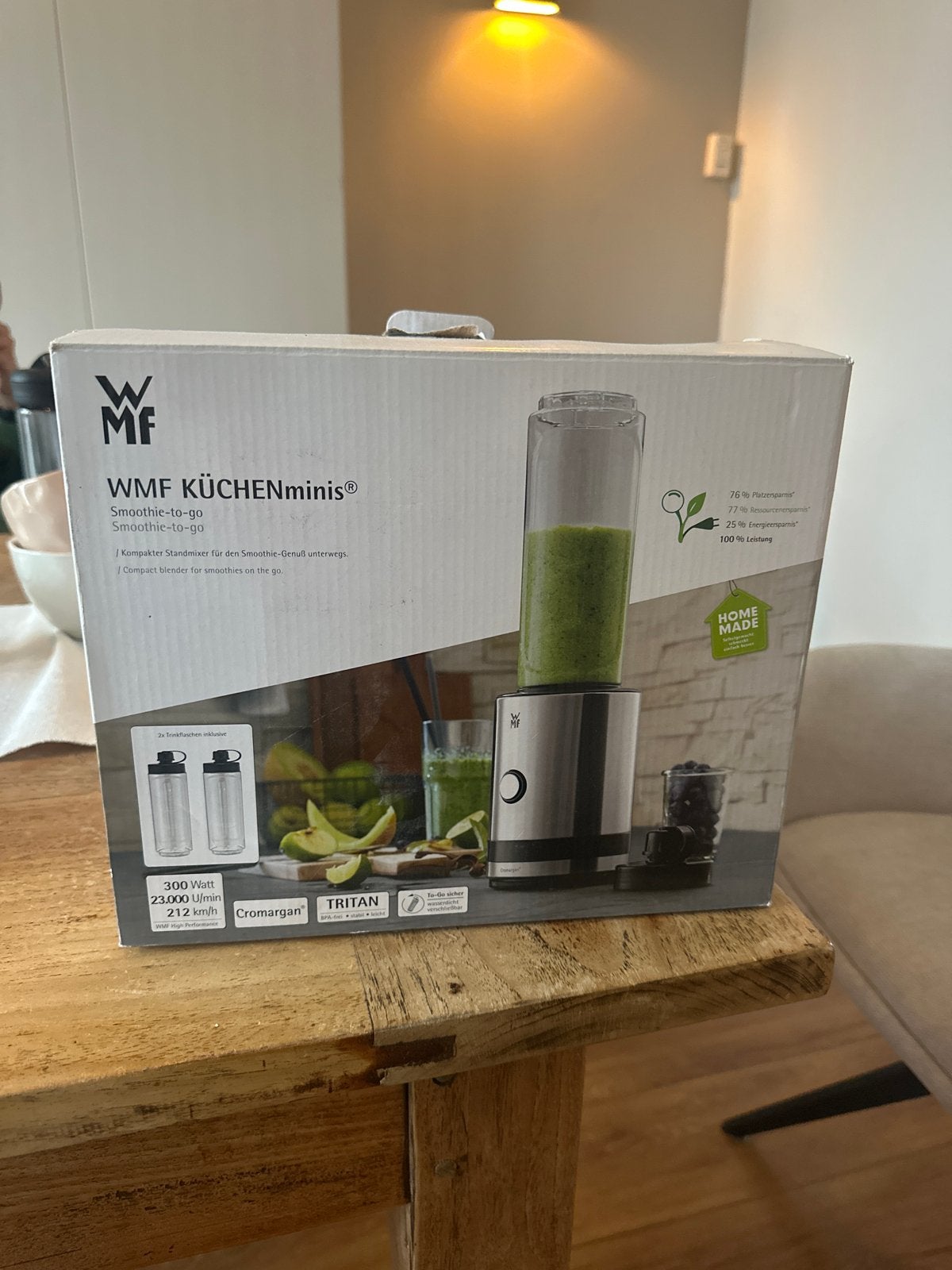WMF KÜCHENminis Smoothie-to-go - Nieuw in doos, Witgoed en Apparatuur, Blenders, Ophalen, Nieuw, Blender to go
