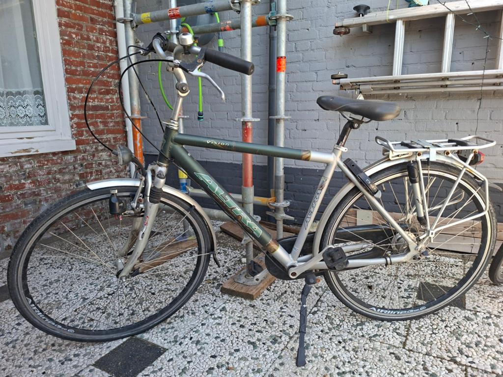Degelijke stadsfiets - Vision, Fietsen en Brommers, Fietsen | Dames | Damesfietsen, Gebruikt, Overige merken, Versnellingen, 53 tot 56 cm