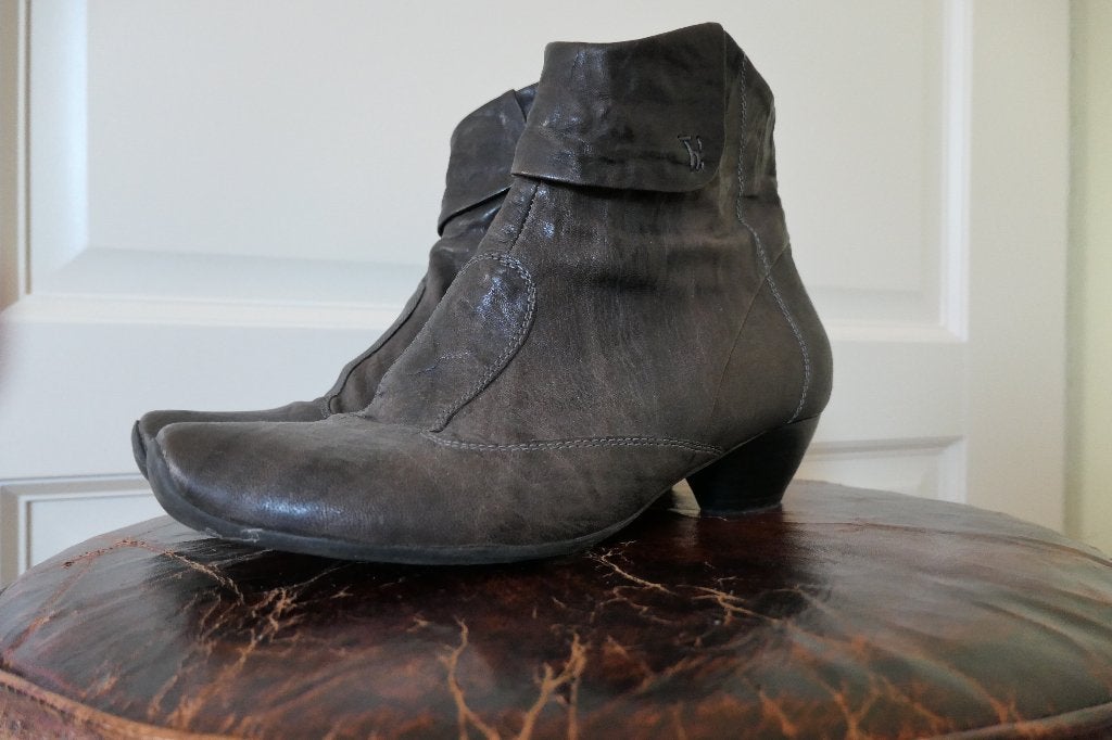 Mooie Think! enkellaarsjes maat 37 1/2, Kleding | Dames, Zwart, Think!, Lage of Enkellaarzen, Ophalen of Verzenden