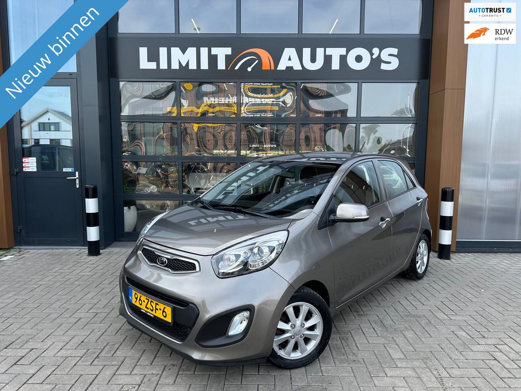 Kia Picanto 1.2 CVVT Super Pack Aut/Climate/Cruise/Pdc/El.ra, Euro 5, 86 pk, Gebruikt, 4 cilinders