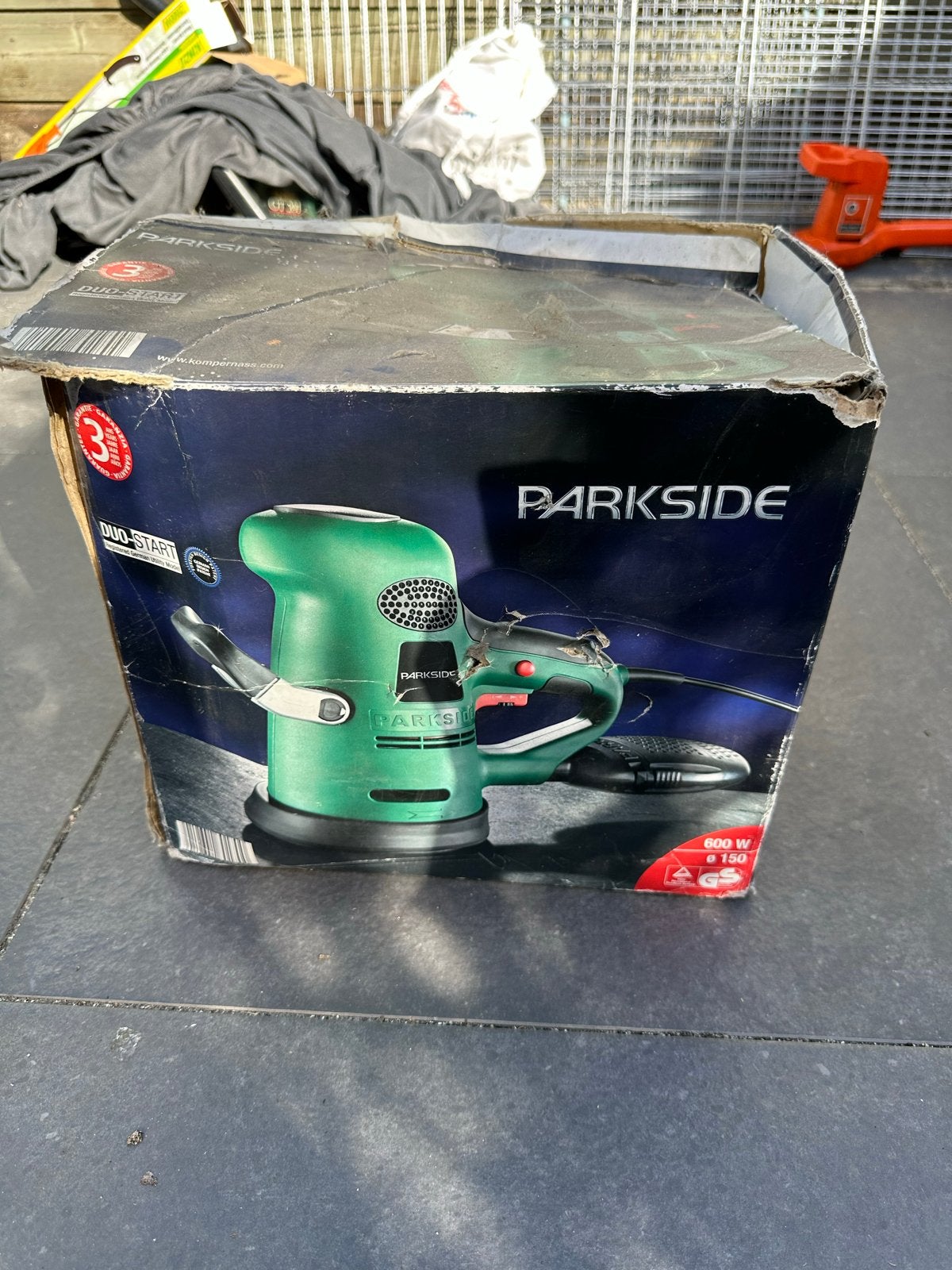 Parkside Schuurmachine 600W - Zo goed als nieuw, Ophalen of Verzenden, Zo goed als nieuw, 600 tot 1200 watt, Excentrische schuurmachine