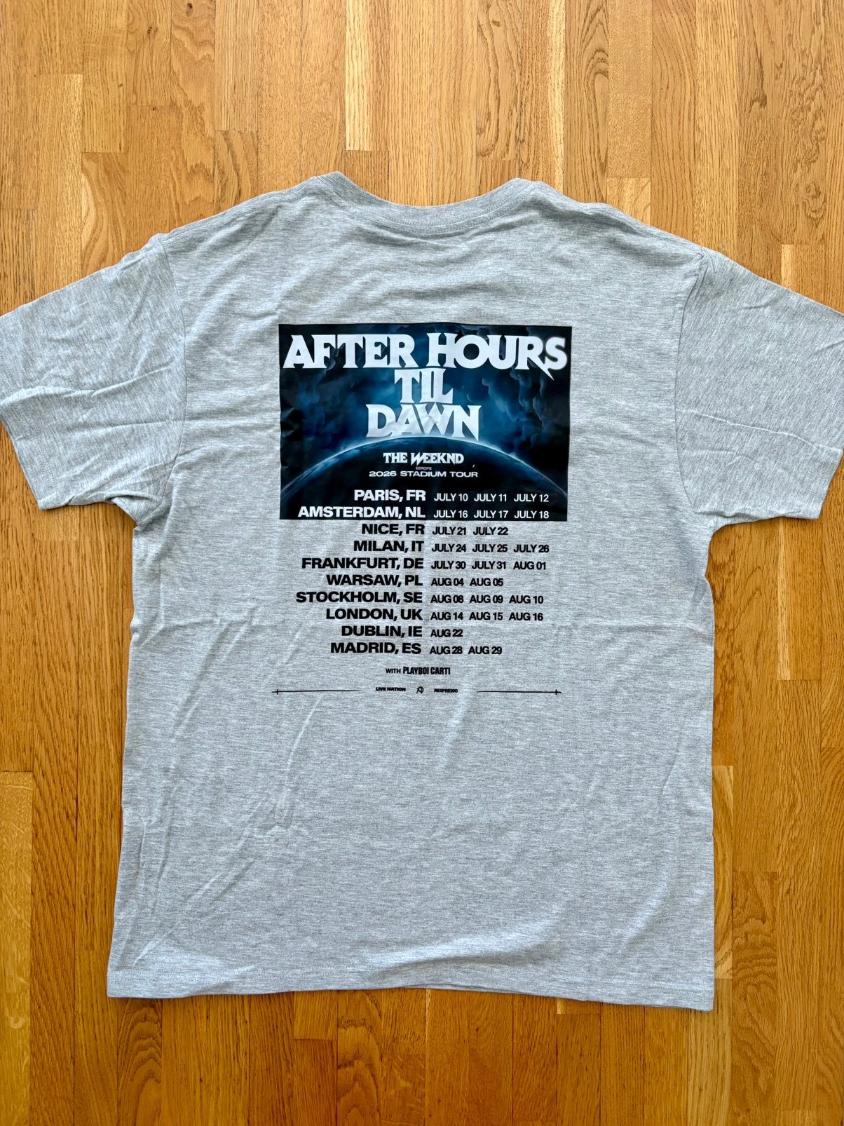 The weekend shirt after hours til dawn, Ophalen of Verzenden, Nieuw, Grijs