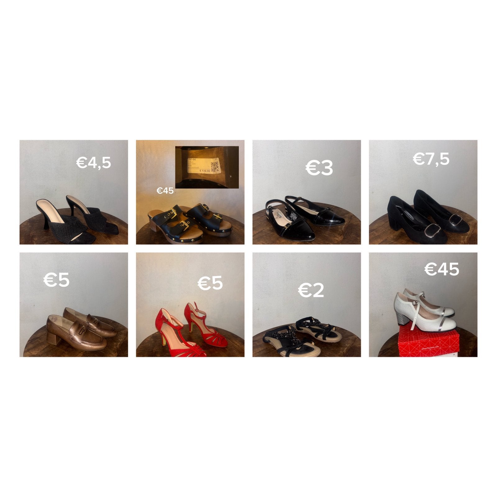 Verschilde schoenen, Tickets en Kaartjes, Kortingen en Cadeaubonnen, Eén persoon, Kortingsbon