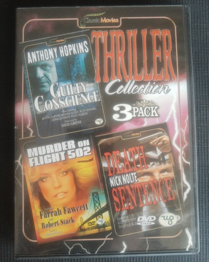 THRILLER 3 Movie Collection / Anthony Hopkins Farrah Fawcett, Engels, Vanaf 16 jaar, Verzenden, Nederlands