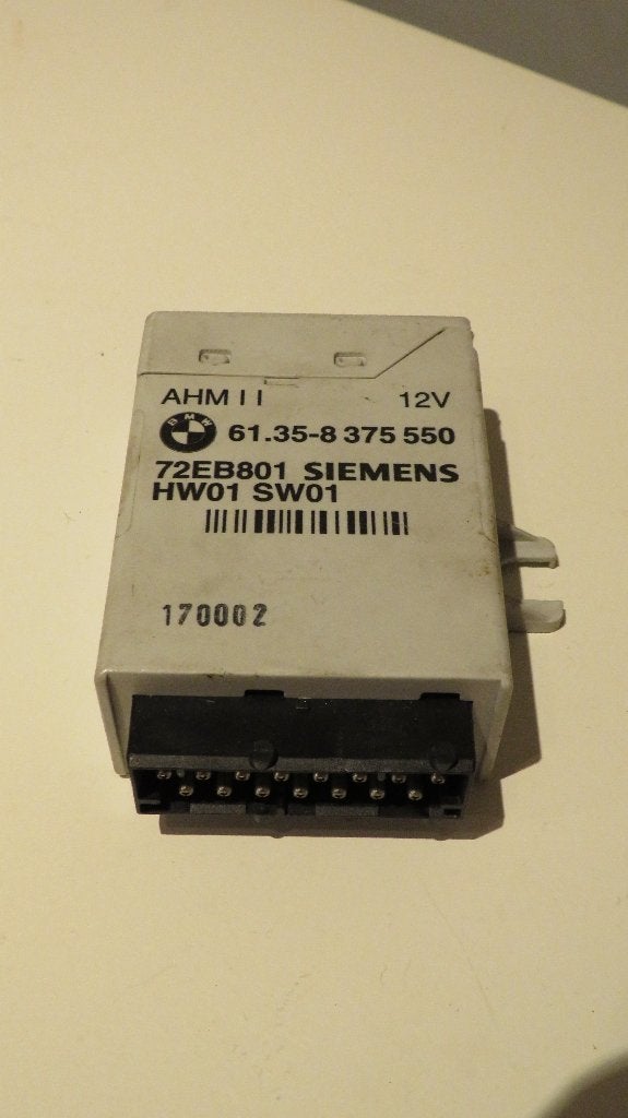 BMW Aanhangermodule (ECU) o.a. 7-Serie E38 61358375550, Ophalen of Verzenden, Gebruikt, BMW