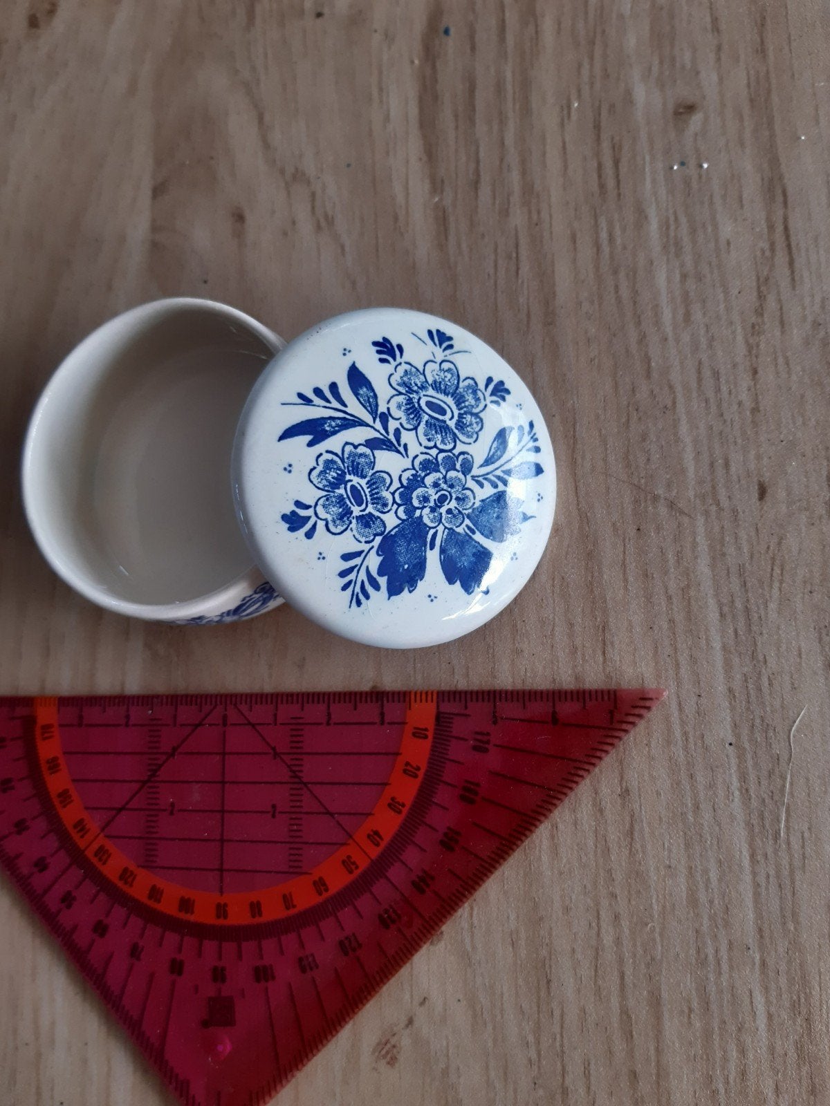 Delfts Blauw pillendoosje van The Boots Company, Ophalen of Verzenden