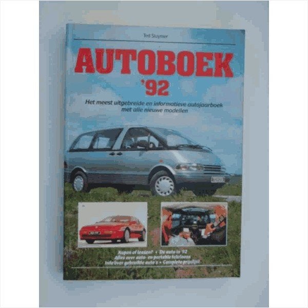 Autoboek Jaarboek 1992 #3 Nederlands, Ophalen of Verzenden, Gelezen, Algemeen