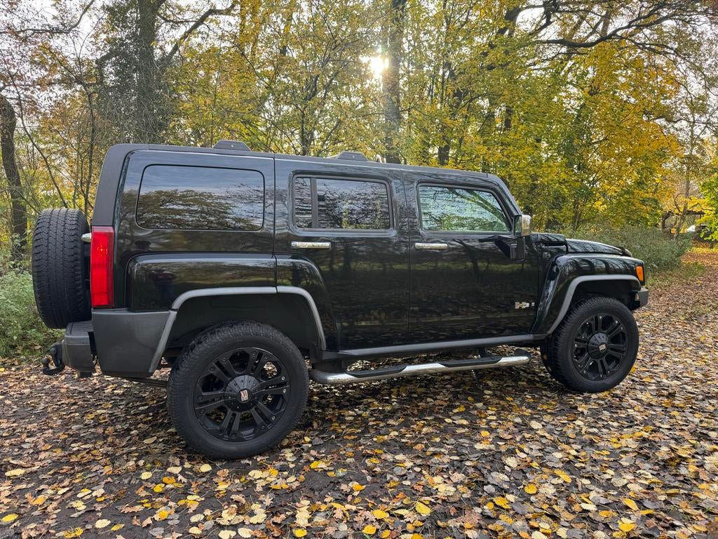 Hummer H3 3.5, Auto's, 223 pk, 2000 kg, 138 €/maand, Zwart