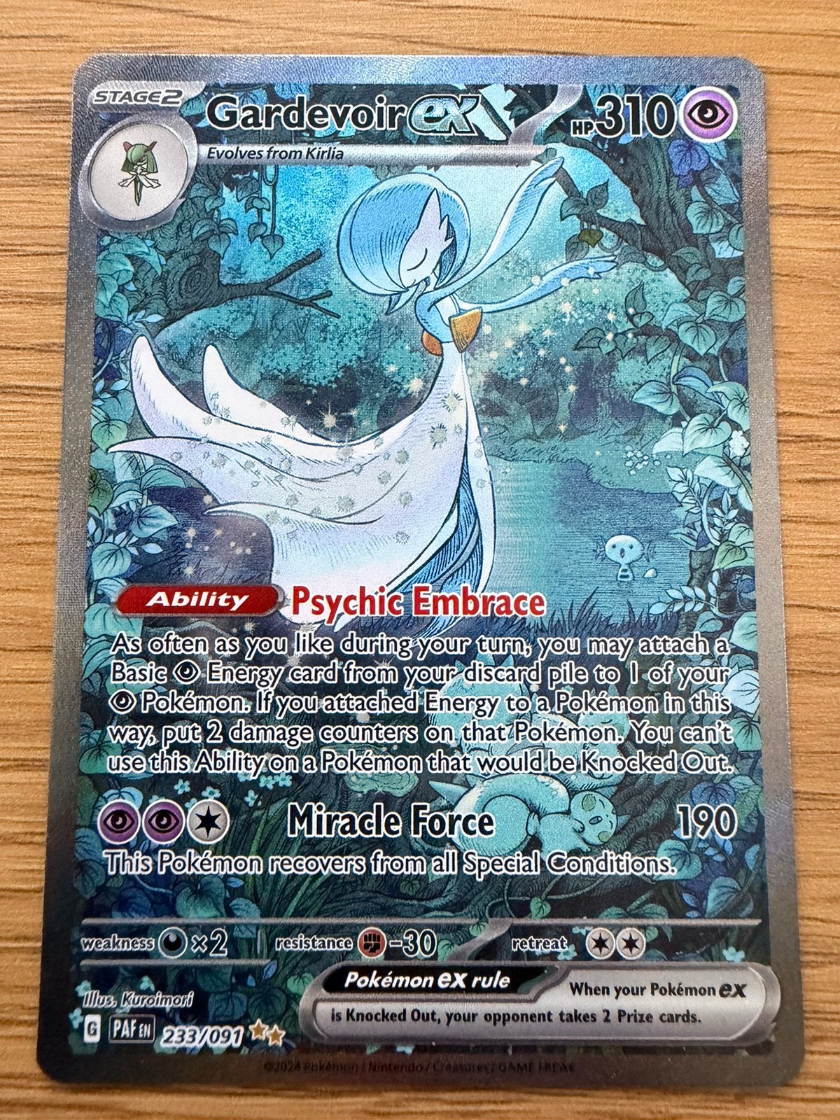 POKEMON GARDEVOIR EX 233/091, Ophalen, Zo goed als nieuw