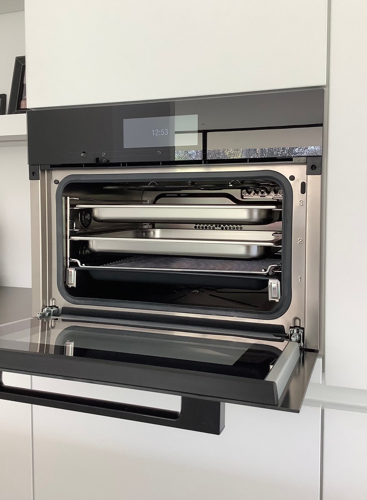 NIEUWE MIELE STOOMOVEN (ONGEBRUIKT), Ophalen, Nieuw, Stoom, Inbouw