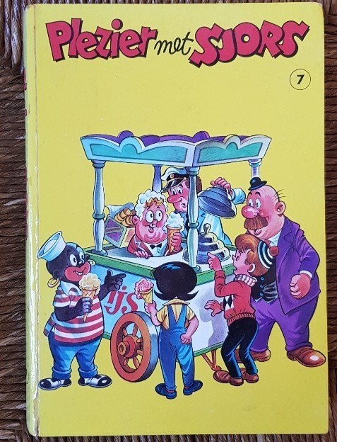 Plezier met Sjors deel 7 - Sjors en Sjimmie - 1967 - IGST, Meerdere stripboeken, Ophalen of Verzenden, Gelezen