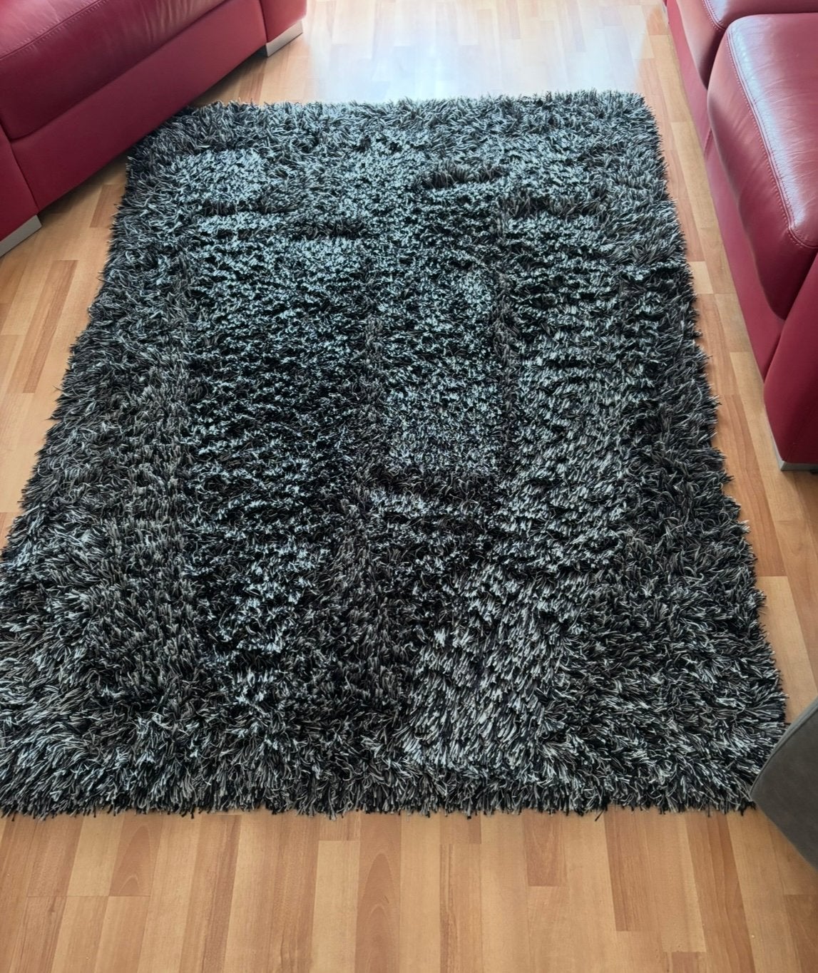 50 euro Mooi vloerkleed als nieuw. ophalen, Ophalen, Zwart, 200 cm of meer, Zo goed als nieuw