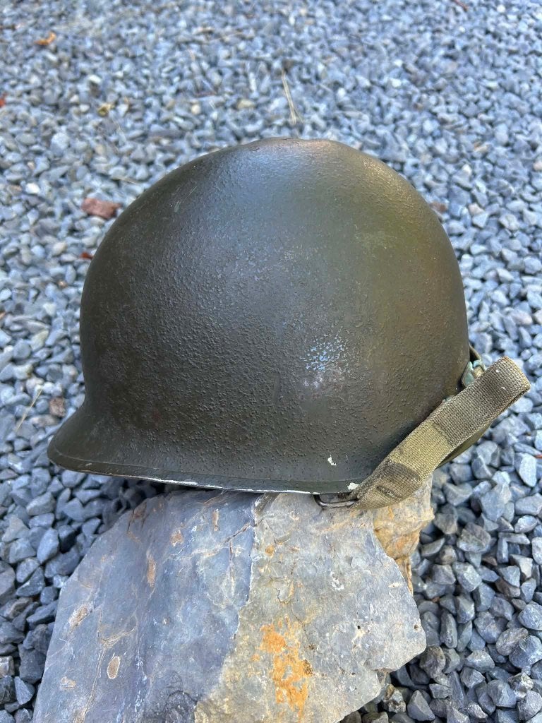 Amerikaanse M1 helm WO2, Ophalen of Verzenden, Amerika, Helm of Baret
