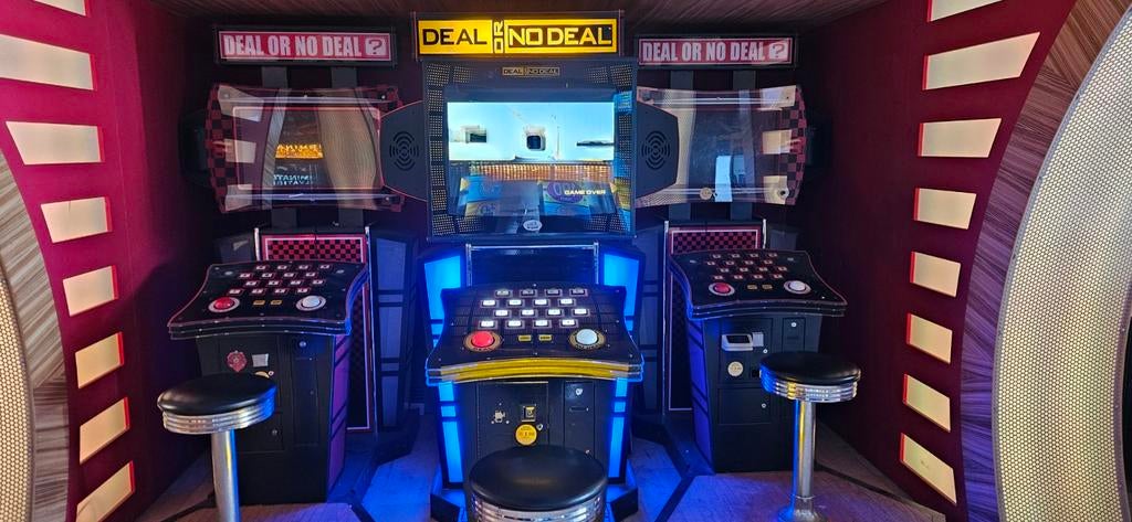 3x Deal or No Deal Arcade Kasten met Ticket Redemption, Verzamelen, Ophalen, Gebruikt