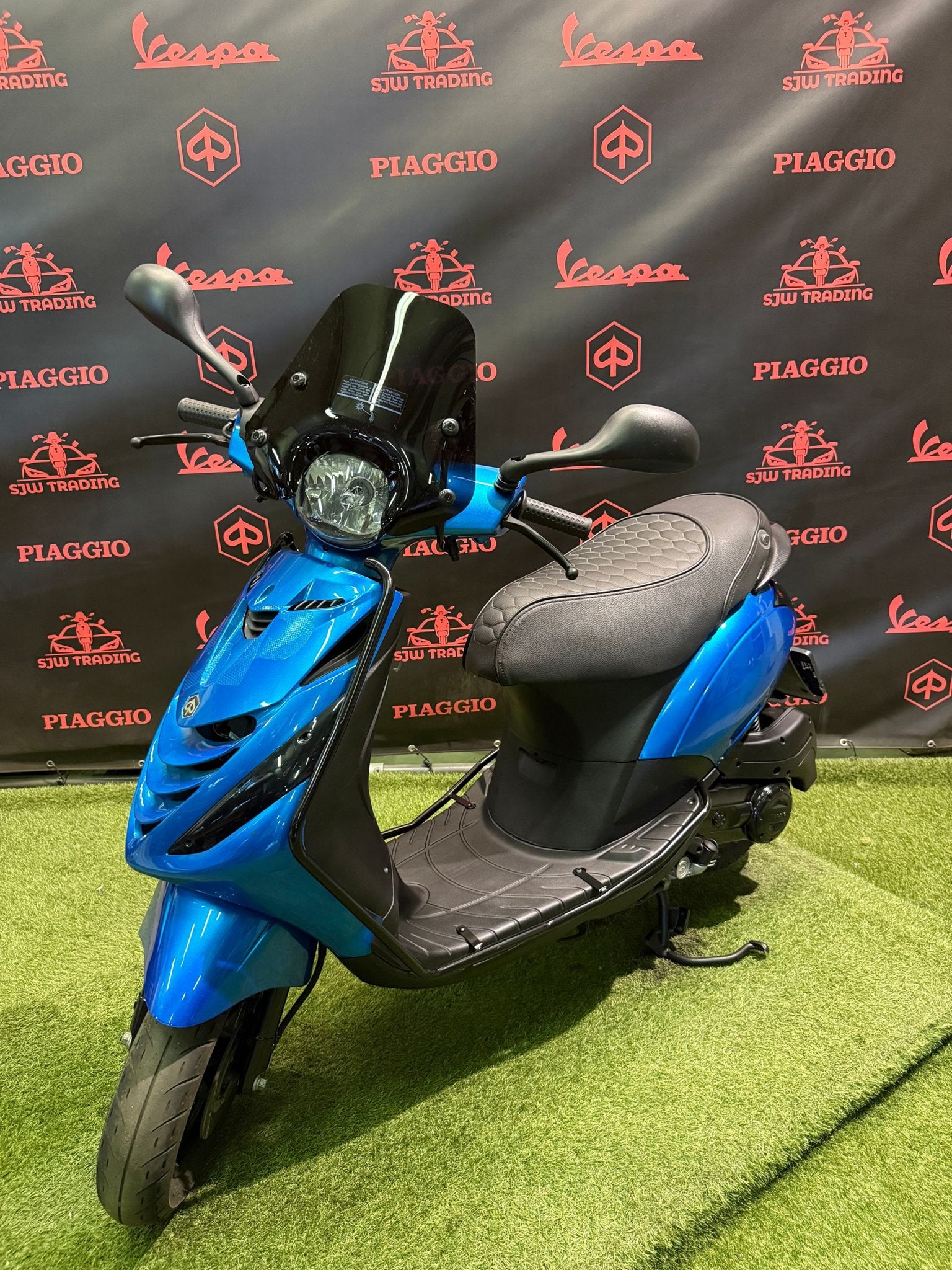 Piaggio Zip 2021 Brom! SP Candy Blue / RS Zadel / Garantie!, Fietsen en Brommers, Scooters | Piaggio, Maximaal 45 km/u, Zip, Ophalen of Verzenden