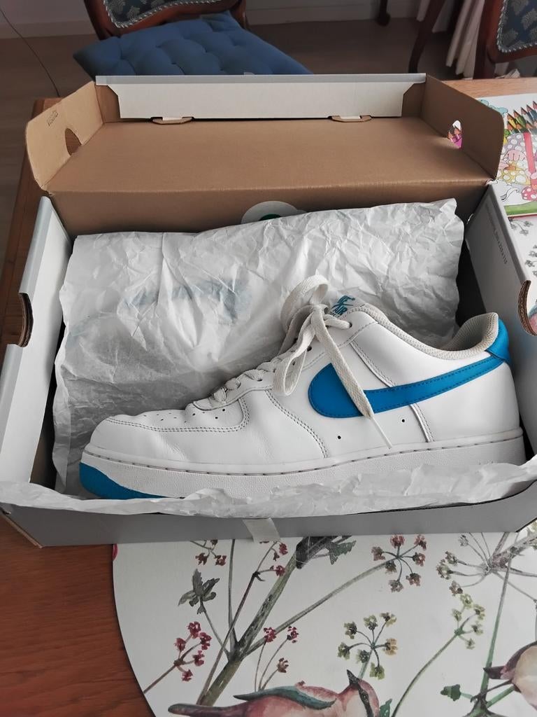 Nike air force 1, Ophalen of Verzenden, Zo goed als nieuw, Wit