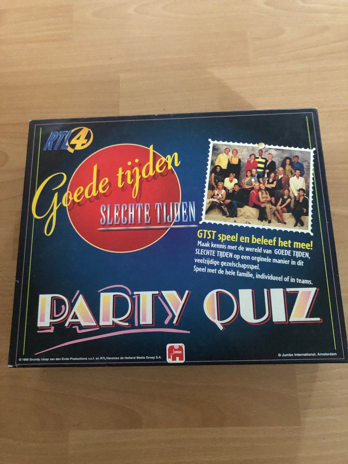 GTST Party Quiz Bordspel - Goede Tijden Slechte Tijden, Drie of vier spelers, Ophalen of Verzenden, Gebruikt