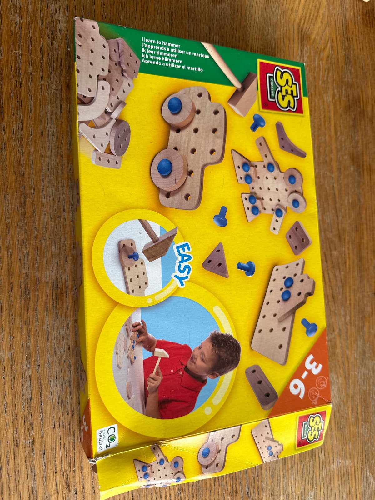 SES Creative Hamer en Spijker Speelgoed voor Kinderen, Ophalen of Verzenden, Zo goed als nieuw, Knutselen