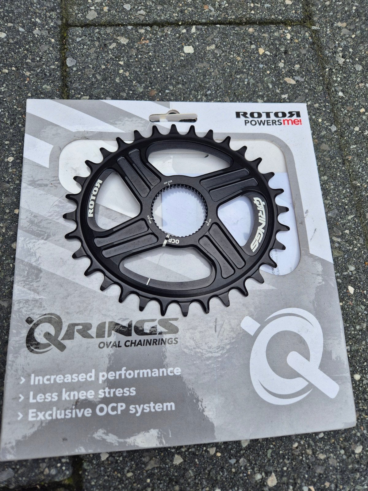 Rotor Q-Rings 32T Direct Mount Ovaal MTB Tandwiel Nieuw, Overige materialen, Nieuw, Ophalen of Verzenden, Derailleur of Ketting