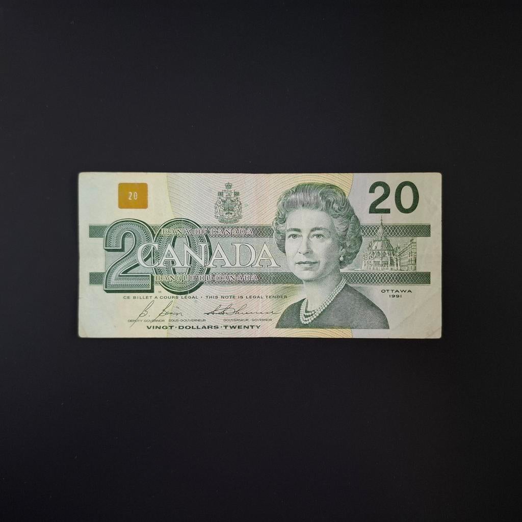 20 dollar Canada #017, Verzenden, Noord-Amerika, Los biljet