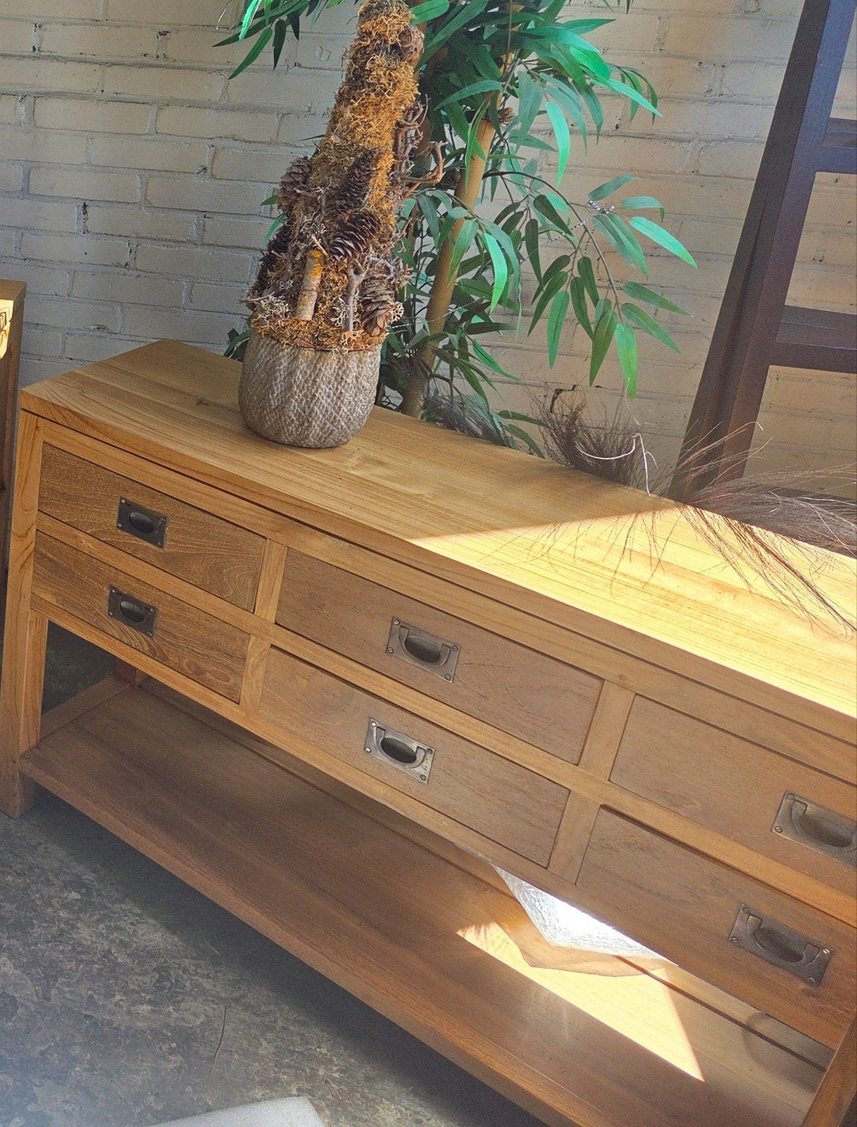 prachtige sidetable ~ dressoir ~tv-meubel ~ ladekast, Huis en Inrichting, Ophalen, 150 tot 200 cm, Teakhout, X