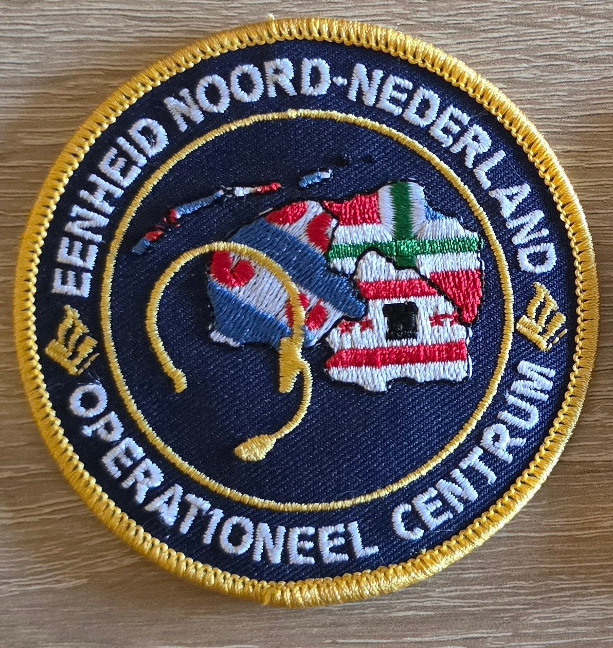 Meldkamer OC Eenheid Noord-Nederland patch, Ophalen of Verzenden, Overige soorten, Nederland, Embleem of Badge