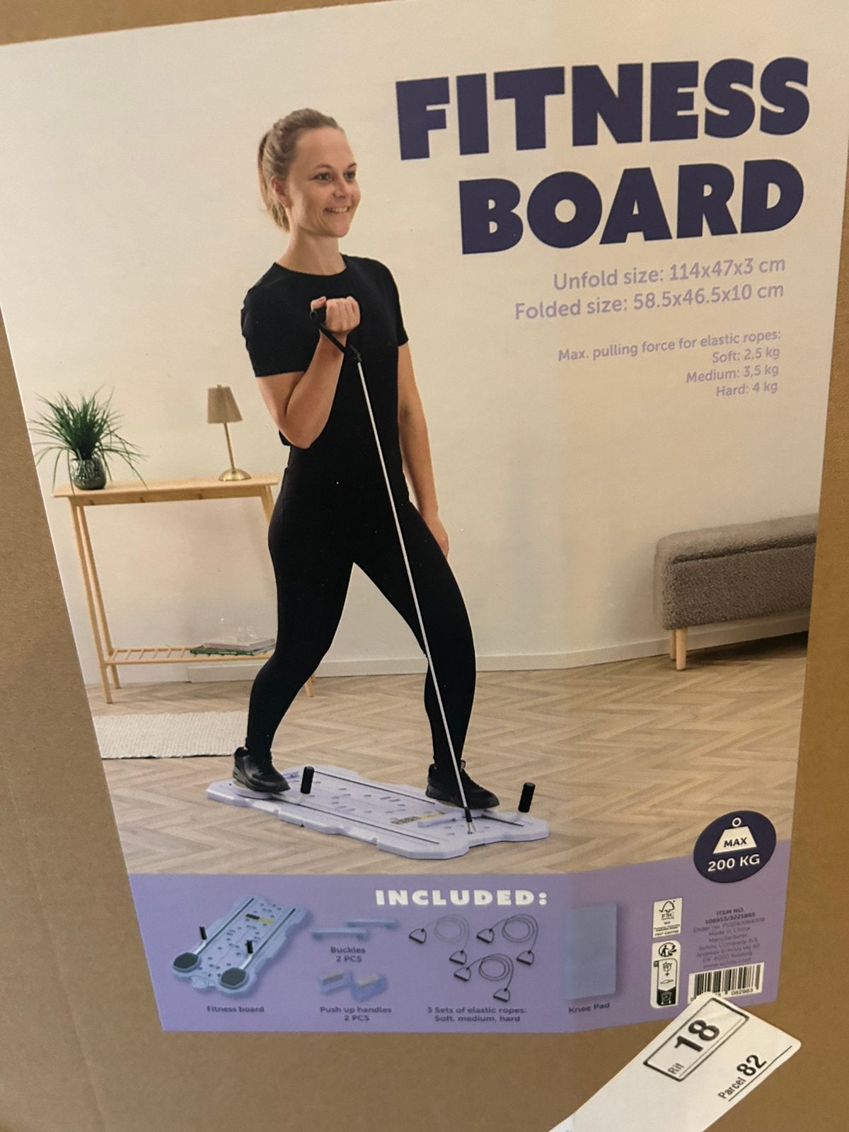 Fitnessboard - Nieuw in doos, Ophalen, Nieuw, Benen, Overige typen