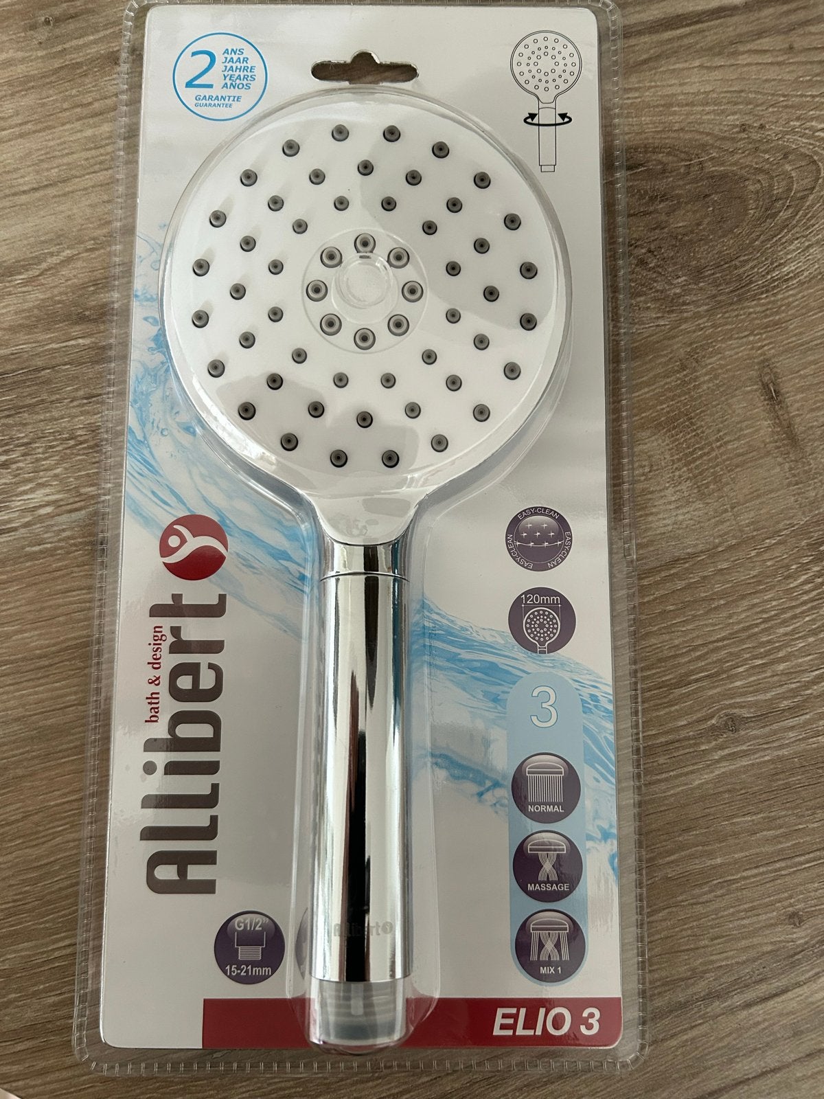 Allibert Elio 3 Douchekop - Nieuw in verpakking, Ariepartijhandel@hotmail.com, Nieuw, Ophalen of Verzenden, Met douche