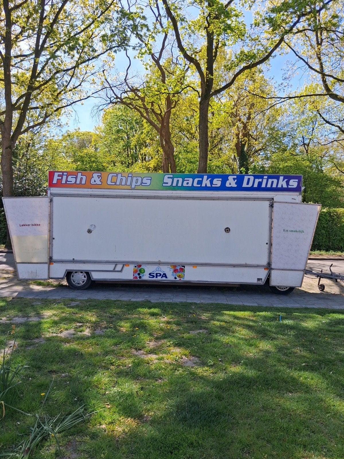 Snackwagen  verkoopwagen lichte  opknapper, Ophalen of Verzenden
