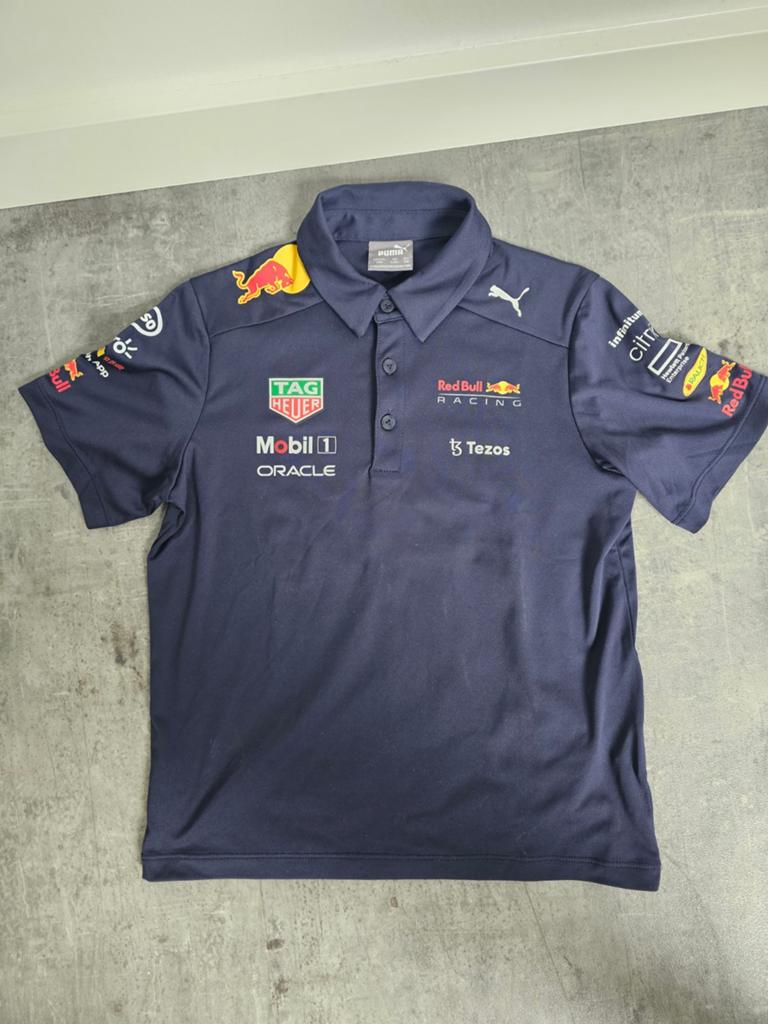 Origineel red bull shirt, Ophalen of Verzenden, Zo goed als nieuw, Jongen, Shirt of Longsleeve