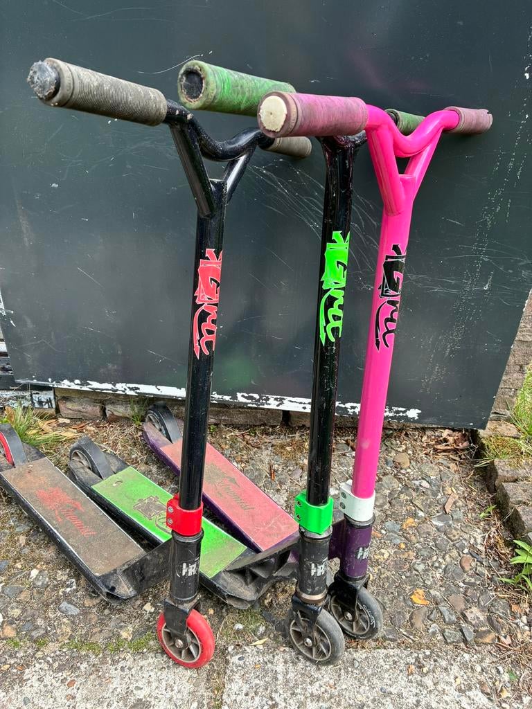 Stuntstep Roze/ Paars Grit Extremist IHC, Ophalen, Gebruikt, Gewone step